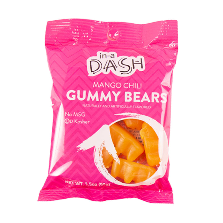 In-A-Dash - Mango Chili Gummy Bears 3.5oz