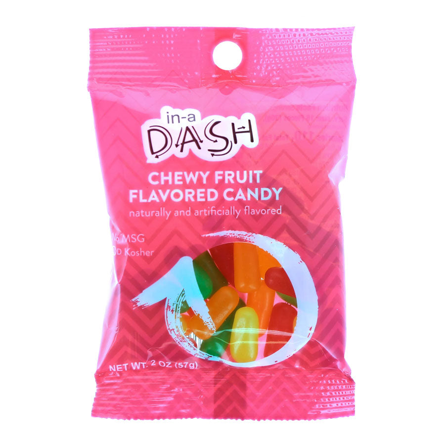 In-A-Dash - Chewy Fruity Flavored Candy 2oz