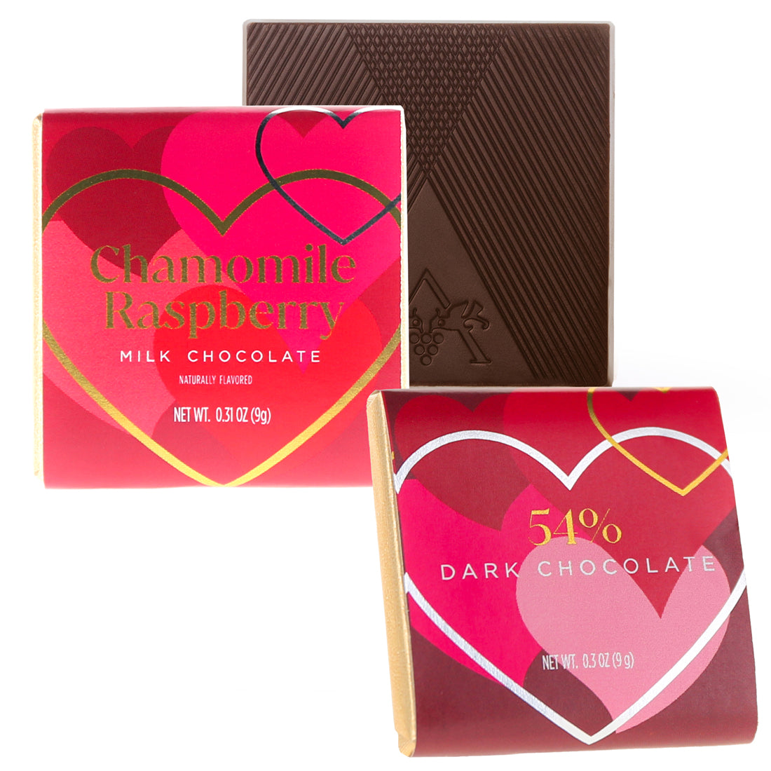 Valentine's Day - Deluxe Valentine's Assorted Chocolate Squares 1.75 in.