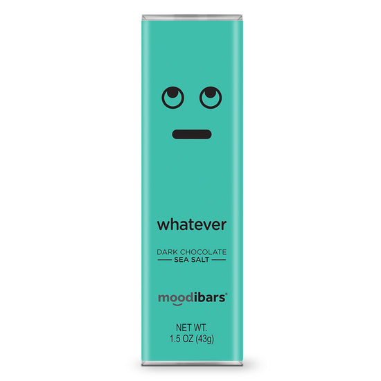 Moodibars - whatever - Dark Chocolate Sea Salt Bar 1.5oz