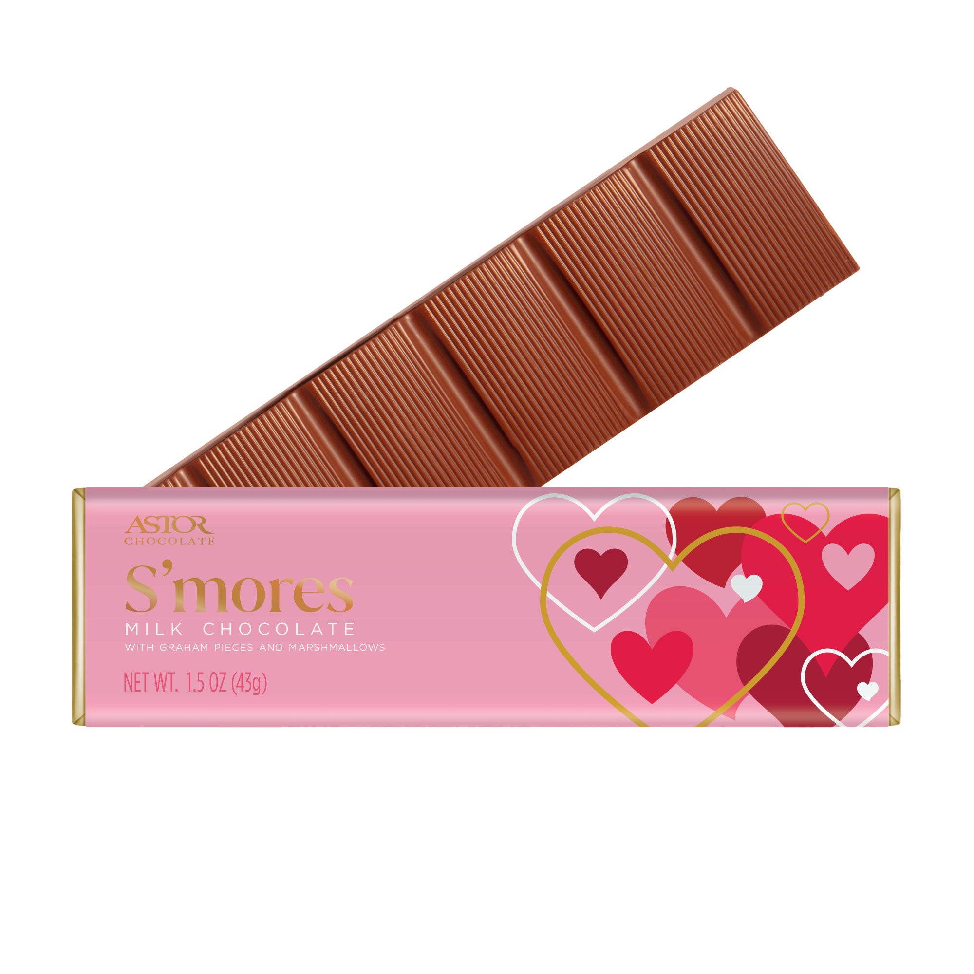 Valentine's Day - Assorted Valentine's Chocolate Bars Mixed Case