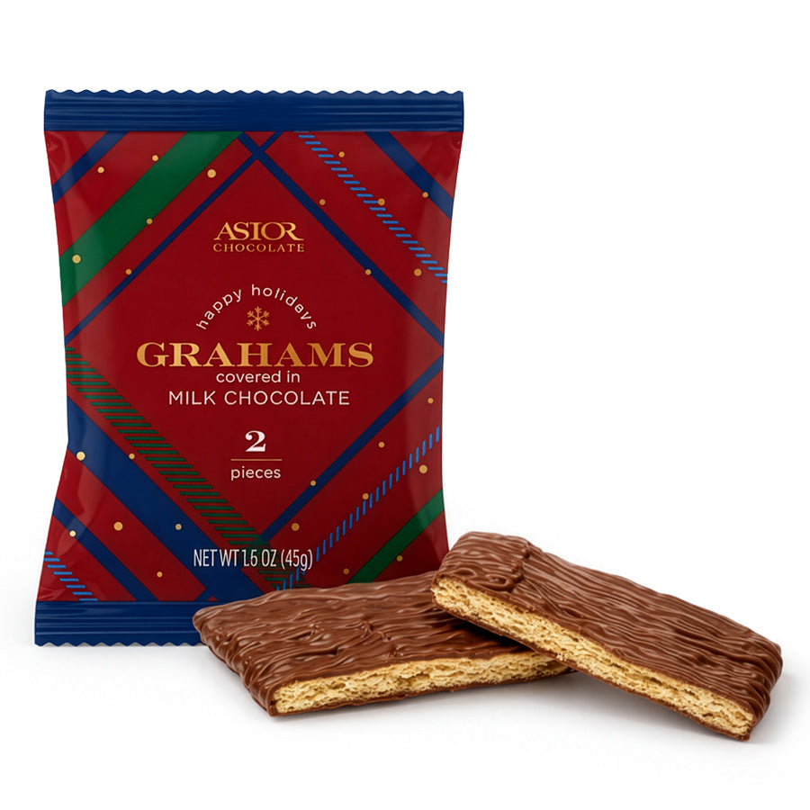 Holiday - Milk Chocolate Covered Grahams 2pc