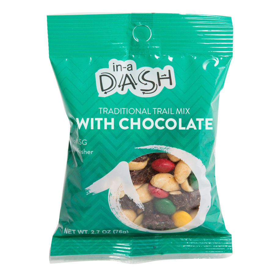 In-A-Dash - Traditional Trail Mix with Chocolate 2.7oz