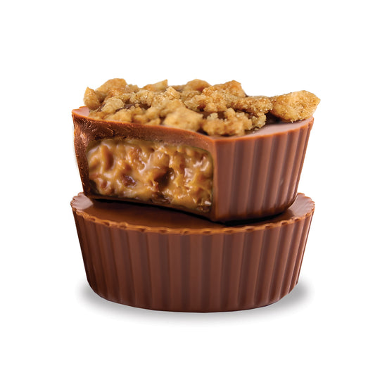 gudlife - Dubai Style Milk Chocolate Cookie Butter Cups in Tub 80pcs