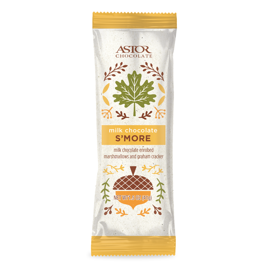 Fall - Milk Chocolate Covered S'more 1pc
