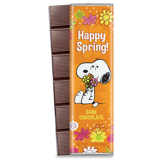 Peanuts Spring - Dark Chocolate Bar 1.5oz