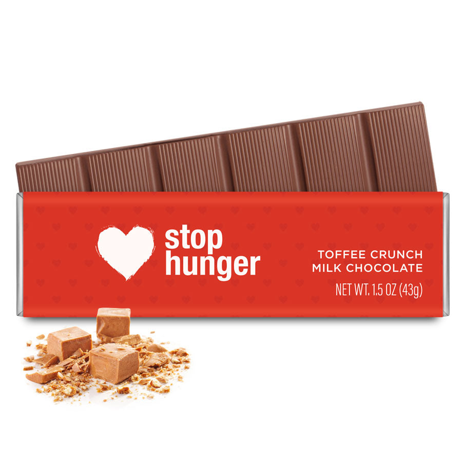 Stop Hunger - Milk Chocolate Toffee Crunch Bar 1.5oz
