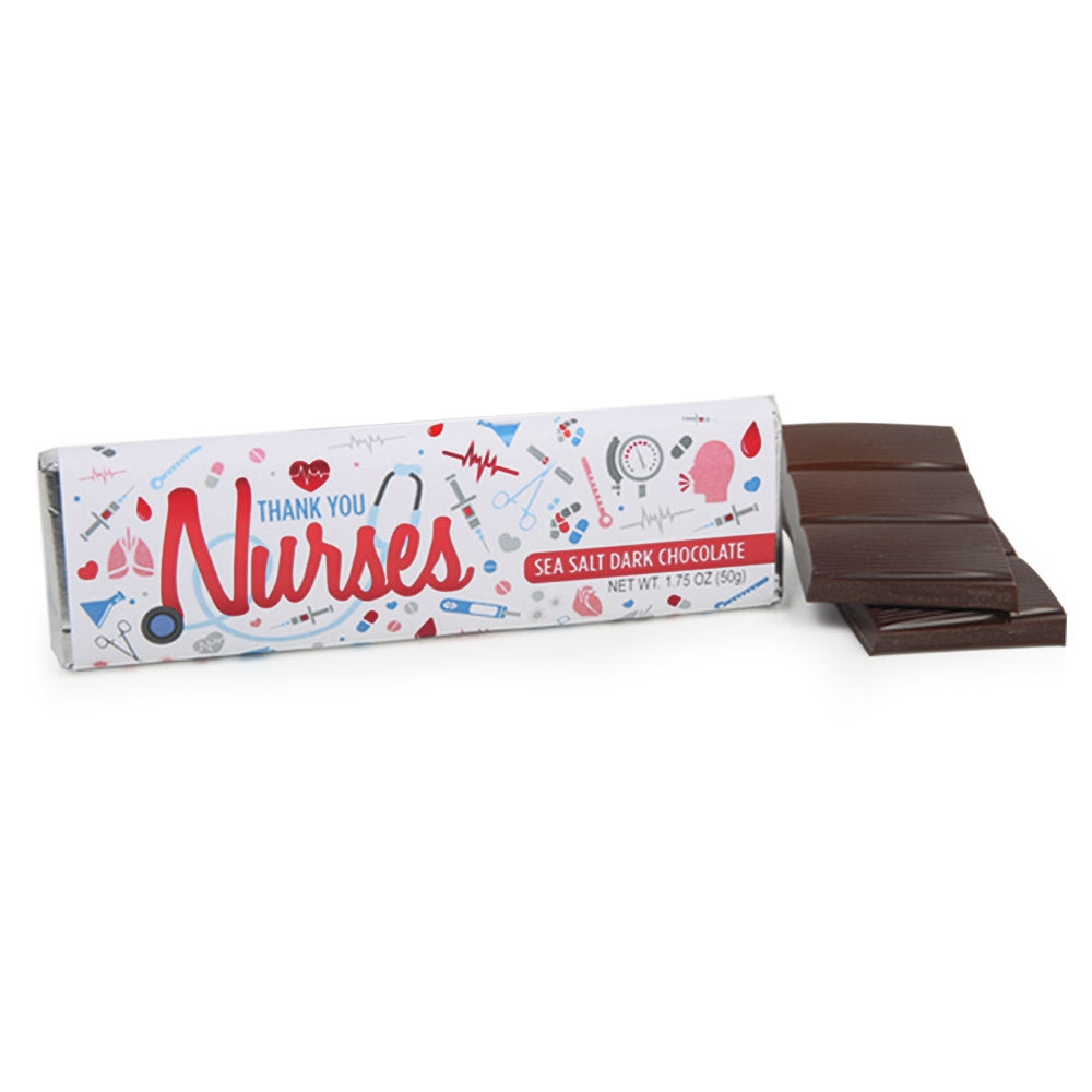 Thank You Nurses - Sea Salt Dark Chocolate Bar 1.5oz