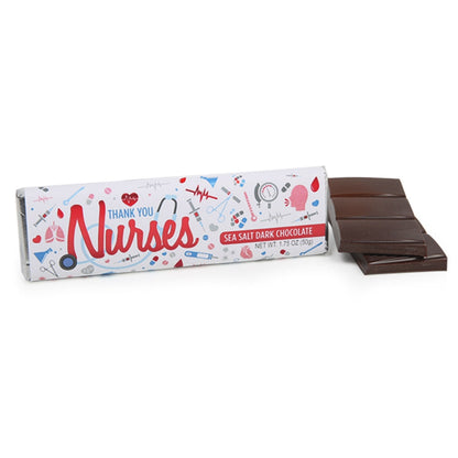 Thank You Nurses - Sea Salt Dark Chocolate Bar 1.5oz